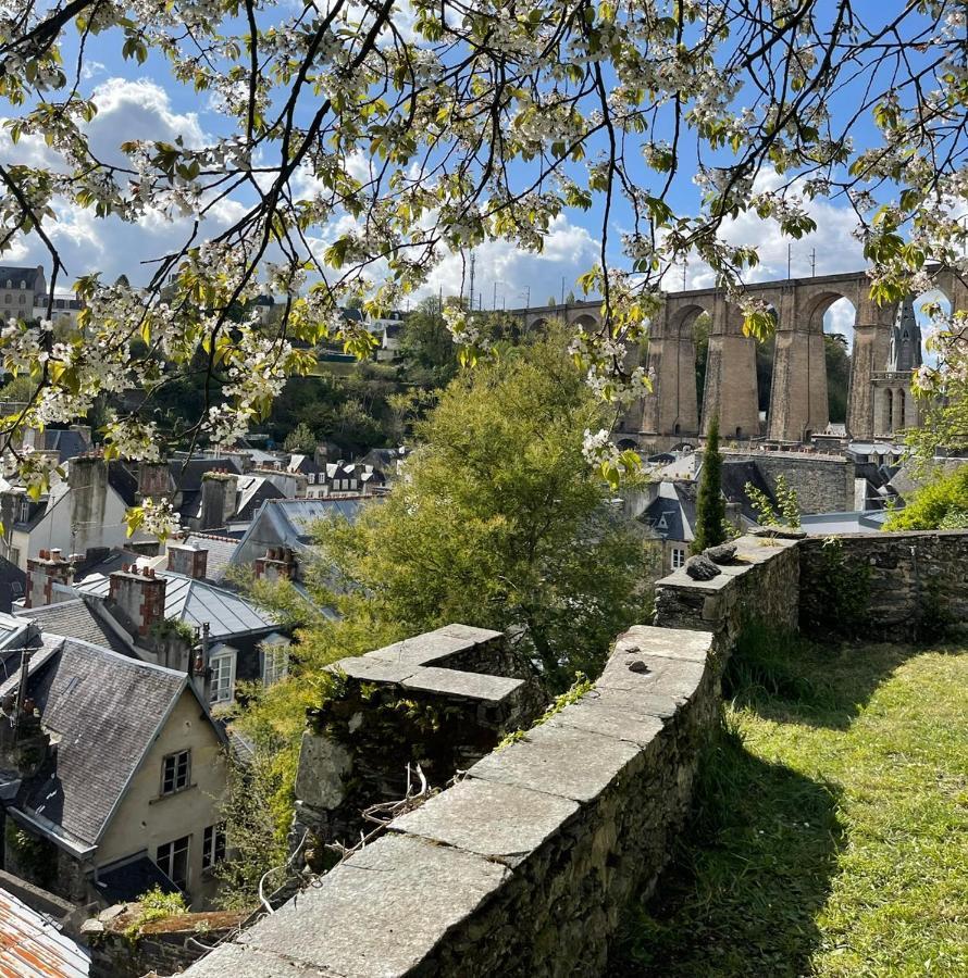 Apartmán Cosy Et Jardin Panoramique Morlaix Exteriér fotografie
